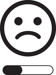 Rating Emoji Icon. Review smiley face collection. Service rating emoticon vector illustration. Bad, poor, average, good and excellent feedback marking. Vector cartoon smiley face collection.