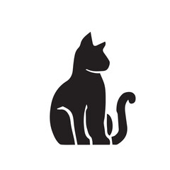 Cat Silhouette Vector Set Black and White

Cat Animal Silhouette Minimal Vector Illustration

Cat Black White Pet Silhouette Collection