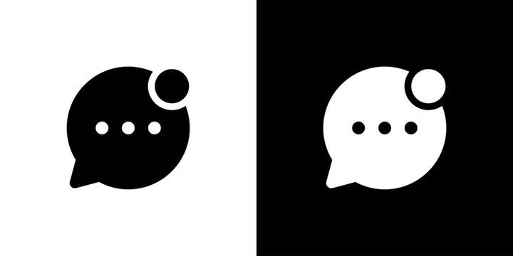 チャット通知のアイコン