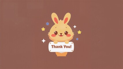Obraz premium easter card with rabbit