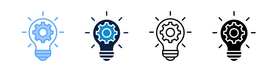 Innovation Multiple Style Icon Set Collection 