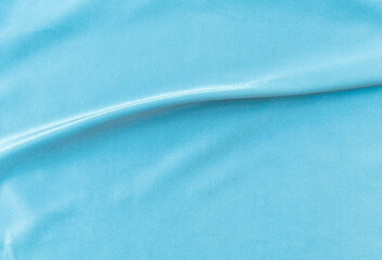 Blank blue fabric texture background, abstract blue fabric pattern background