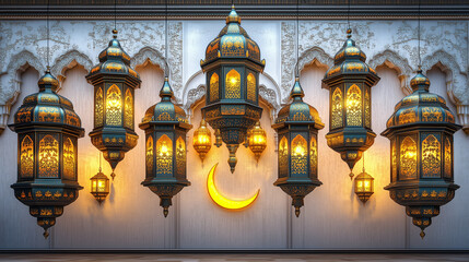 Obraz premium Ramadan Lanterns