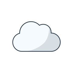 Cartoon Cloud Icon