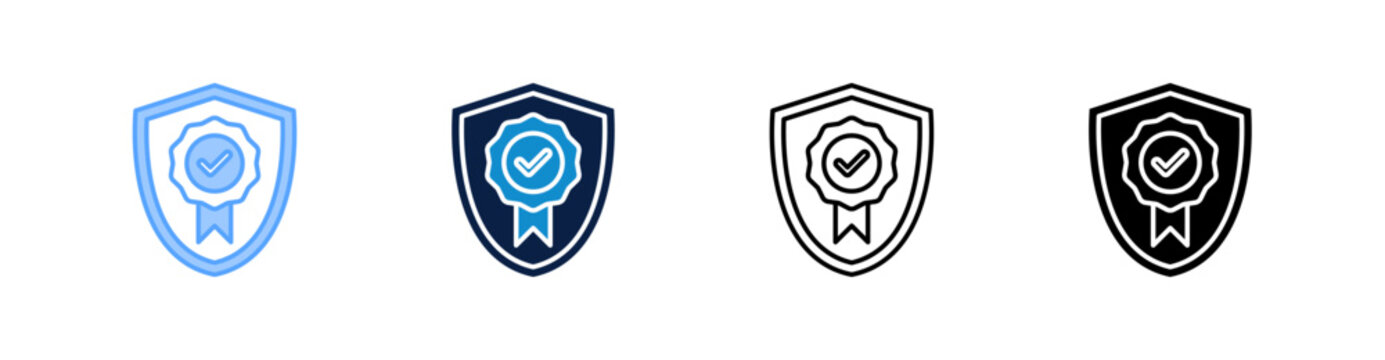 Warranty Multiple Style Icon Set Collection 