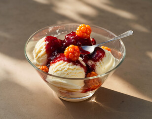 Cloudberry Jam Dessert &ndash; Sweet and Tangy Nordic Delight