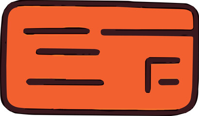 Colorful stylized vector ticket illustration with decorative details, perfect for travel themes, events, festivals, invitations, posters, planners, digital designs and print projects.