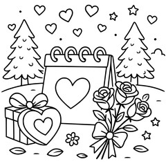 Valentine&rsquo;s Day coloring pages for kids in K&ndash;3! Features easy and bold designs perfect for young learners. Great for classroom fun, holiday activities, and printable Valentine crafts for kids.