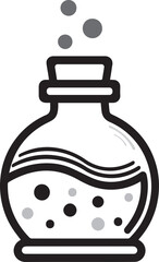 Magic Potion Bottle Icon