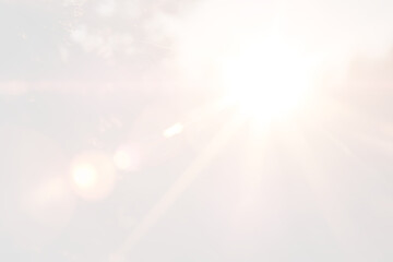  Sunlight Special Lens Flare Effect &ndash; Shining Solar Rays, Warm Glow and Optical Light Burst Overlay for Creative Design, Banners and Digital Art