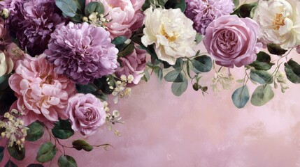  Elegant Arrangement Pink White