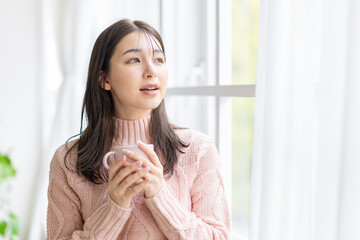 女性のポートレート