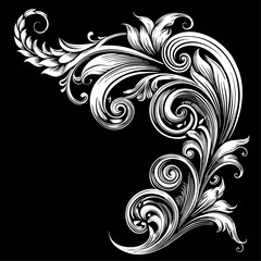 Fototapeta premium floral design element