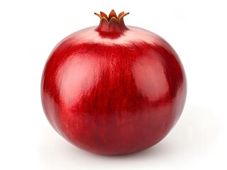 Whole Pomegranate with Crown Detail