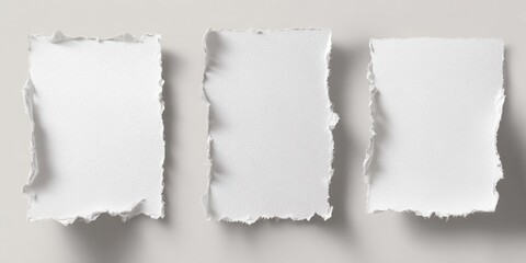 Fototapeta premium Torn Paper Texture Background for Branding and Design