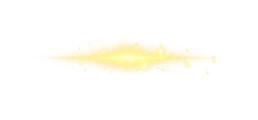 Light Glare Effect. Sparkling Star Isolated. PNG Illustration