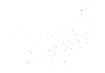 Luxury Glitter Design Element. Gold Confetti Background.