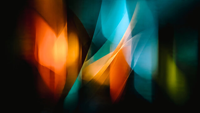 Effet de lumi&egrave;re, superposition, bokeh