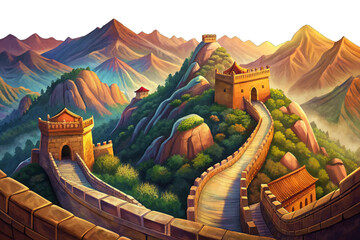 The Great Wall stretches across mountain ridges with stunning winter light and historic stonework, offering one of the most iconic travel experiences in Asia © Evan