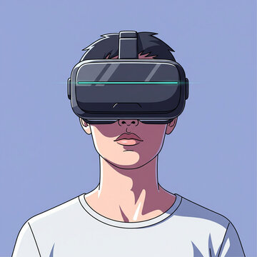 Virtual Reality Headset User Vector