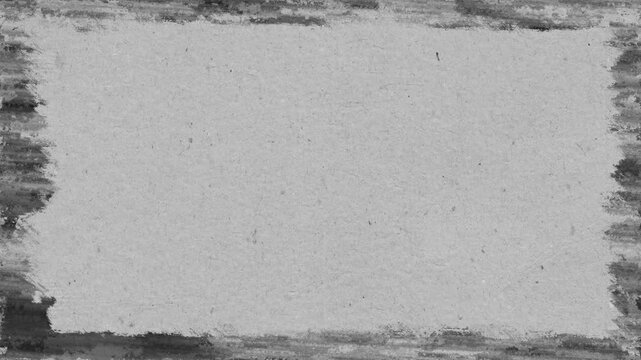 Gray textured paper background with a darkened border for creative design and graphic composition.