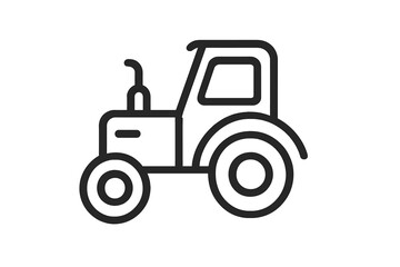 Agricultural machinery, a farm tractor used for cultivation, planting, and harvesting crops
