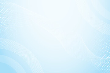 Abstract white wavy glowing lines on a blue background. Futuristic digital high-technology pattern. Health Care concept. Vector