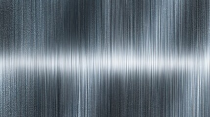 Brushed metal texture background with reflective highlight