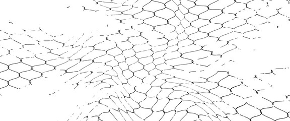 Mesh texture for fishing nets. Seamless pattern for sportswear or soccer goal, volleyball net, basketball hoop, hockey, athletics. Abstract net background for sports. eps 10 © rosy