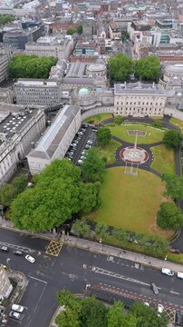 Leinster House is the Irish Government Building in Dublin, Ireland.