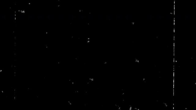 Super 8 mm border frames animated flickering, Vintage 8 mm Film Blinking Frame, Real hard 8 mm film scratches. Scratches shimmer old film mask overlay 4k
