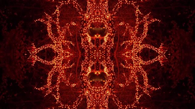 Illuminated stranger things