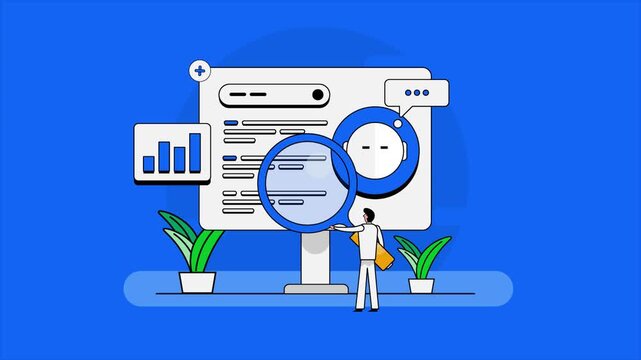 AI search engine delivers contextual summaries and synthesized answer to user intent questions.