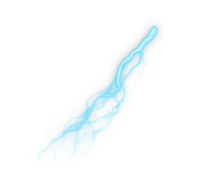 Glowing blue energy streak vector with soft electric lines and luminous light trails, perfect for sci-fi effects, motion graphics, dynamic highlights, and futuristic digital designs.