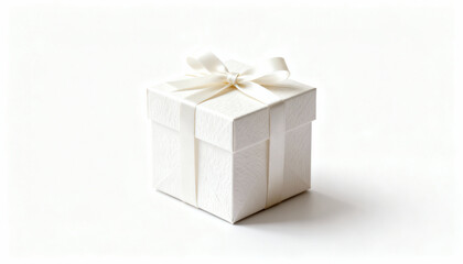 Fototapeta premium merry christmas gift box isolated on white background 