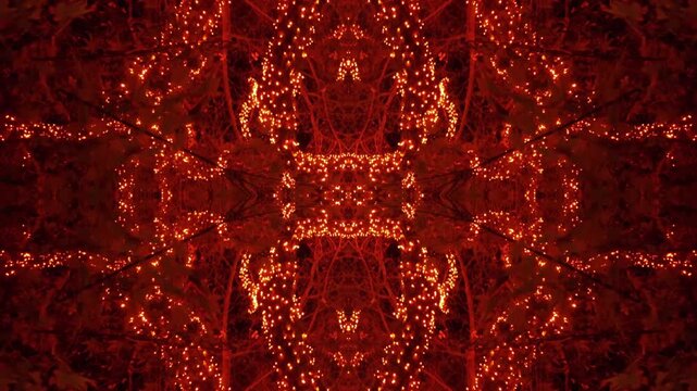 Illuminated stranger things