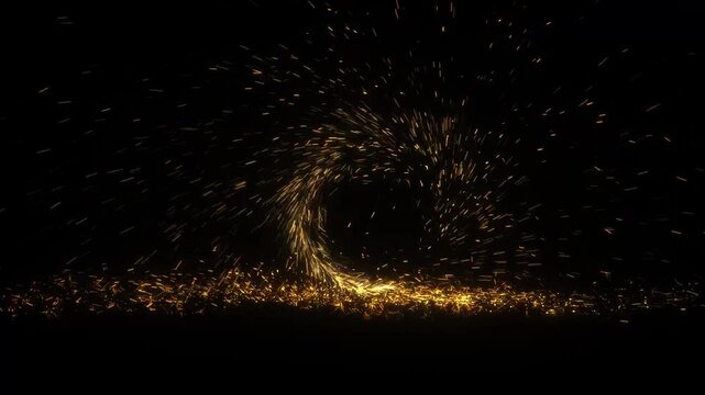 fireworks in the sky