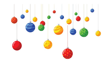 Festive Ornament Hanging: a colorful array of baubles and decorations, adding a touch of cheer to the holiday season. The perfect image for any celebratory context.