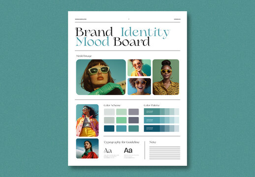 Brand Mood Board Template