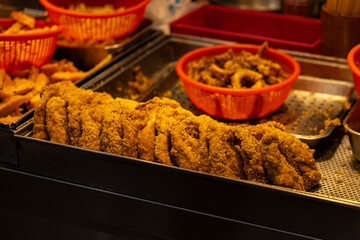 the tempting view of Taiwanese Fried Chicken Chop