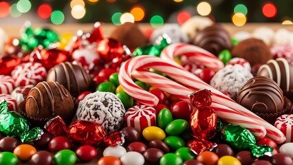 Festive candies and sweets bring holiday cheer