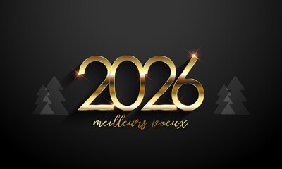 meilleurs voeux, bonne annee, 2026