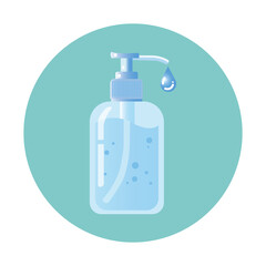 Hand Sanitizer Gel Bottle Personal Hygiene Germ Protection Health Safety Antiseptic Cleanliness Virus Prevention Overall