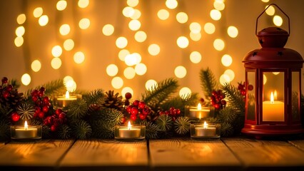 christmas tree in the night