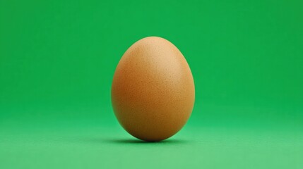 The Single Egg: A close-up shot of a single, fresh egg, showcasing its smooth texture and rich color, symbolizing potential and new beginnings.