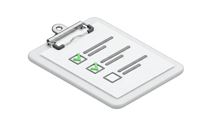 Clipboard with Checklist: Completing Tasks and Approvals