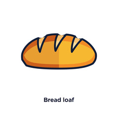 Charming cartoon loaf for bakery promotions or healthy lifestyle design