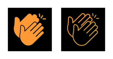 Clapping Hands Icon Design