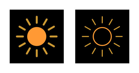 Sun Icon Design