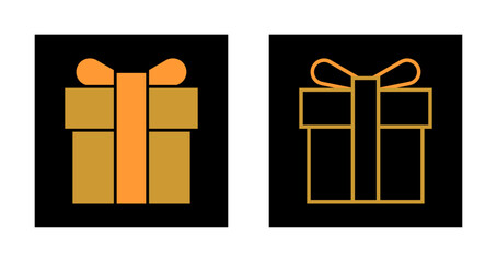 Wrapped Gift Icon Design